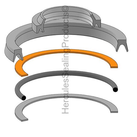 Hydro-Line - After Market Parts Hydraulic Cylinder Repair Kit- 1-3/4x3.25&UP N2-661-14
